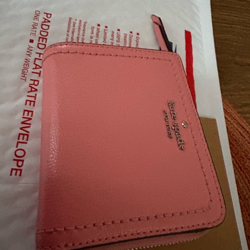 EUC Kate Spade light pink wallet